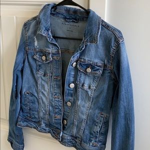 large denim jacket